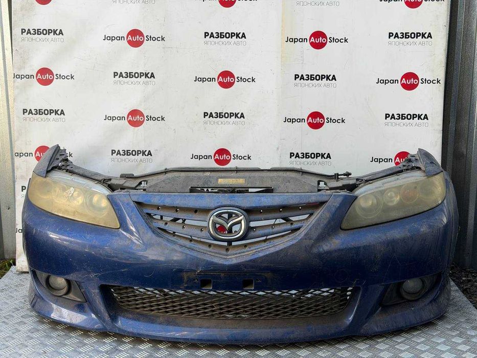 Бампер Телевизор Передняя панель Усилитель Фары Радиатор Mazda 6, год 2004-2007