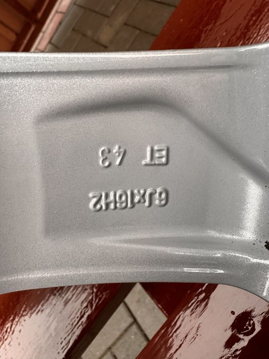 Диски R16 5.112 ЕТ43 6J шкода а5 а7 суперб фольц гольф джета b6 b7 b8