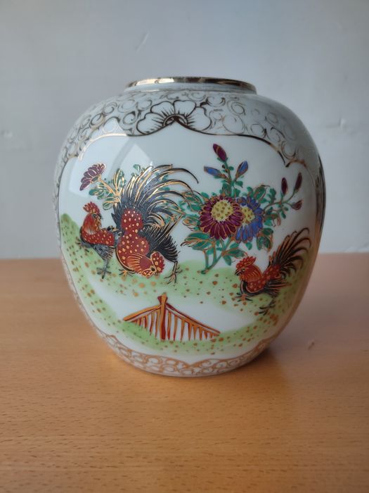 Conjunto de potes chineses.