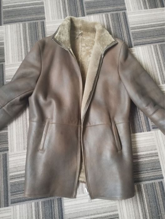 Натуральна чоловіча дублянка