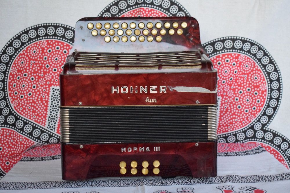 Concertina Hohner 3 Voz