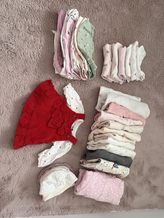 Nowe ubrania dla noworodka rozmiar 56