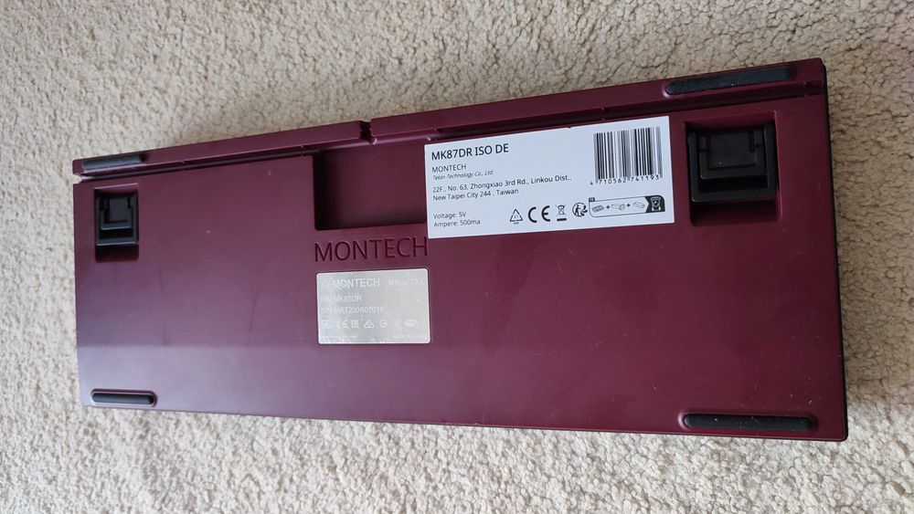 Klawiatura dla graczy Montech MKey TKL Darkness - GateronG Pro 2.0 Red