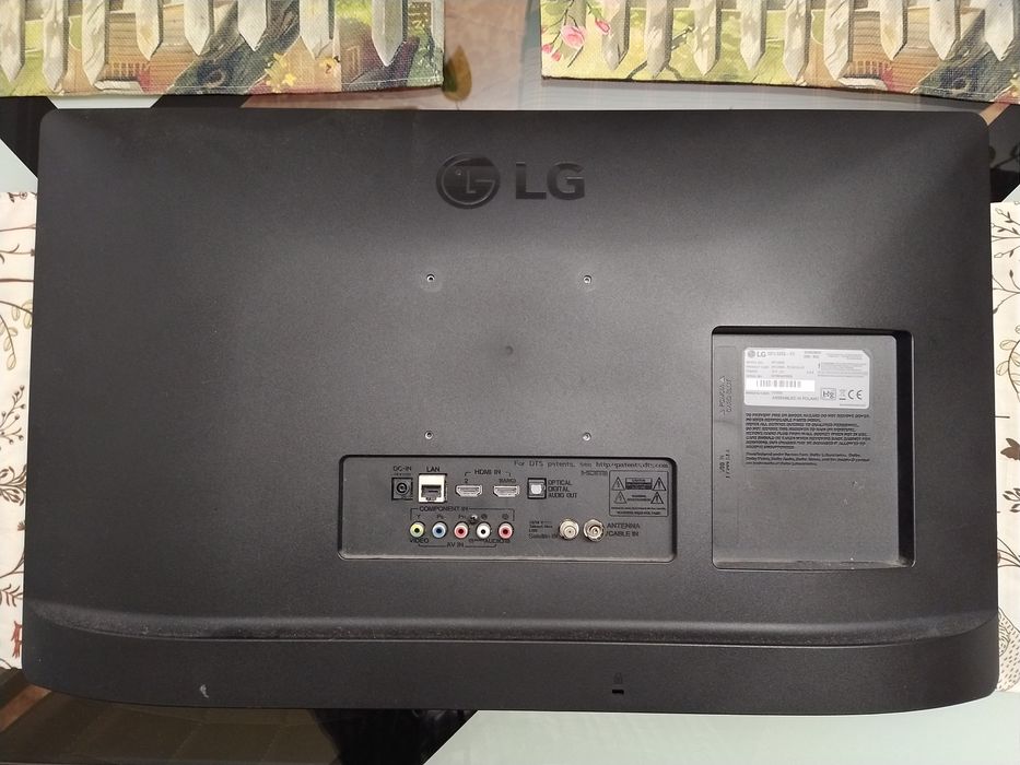 Monitor Smart TV LG peças