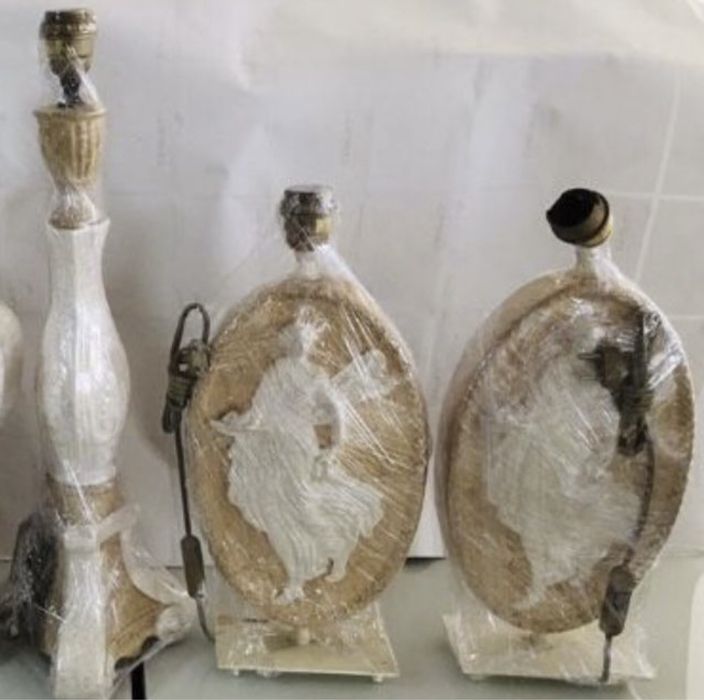 Cendeeiros raros antiquario (candeeiro) ceramica rustico