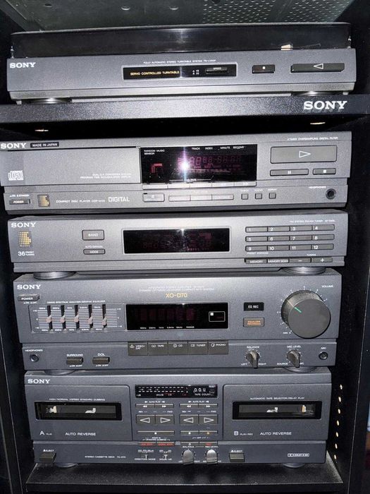 2 Aparelhagens Sony + 6 colunas