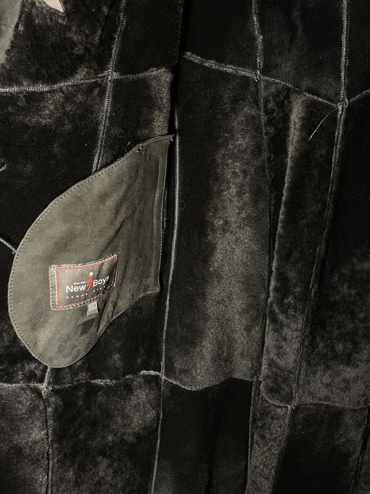 Жіноча зимова дублянка, з каптуром, чорна (нова)