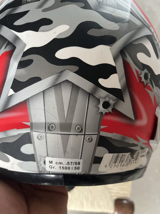 Kask motocyklowy cross