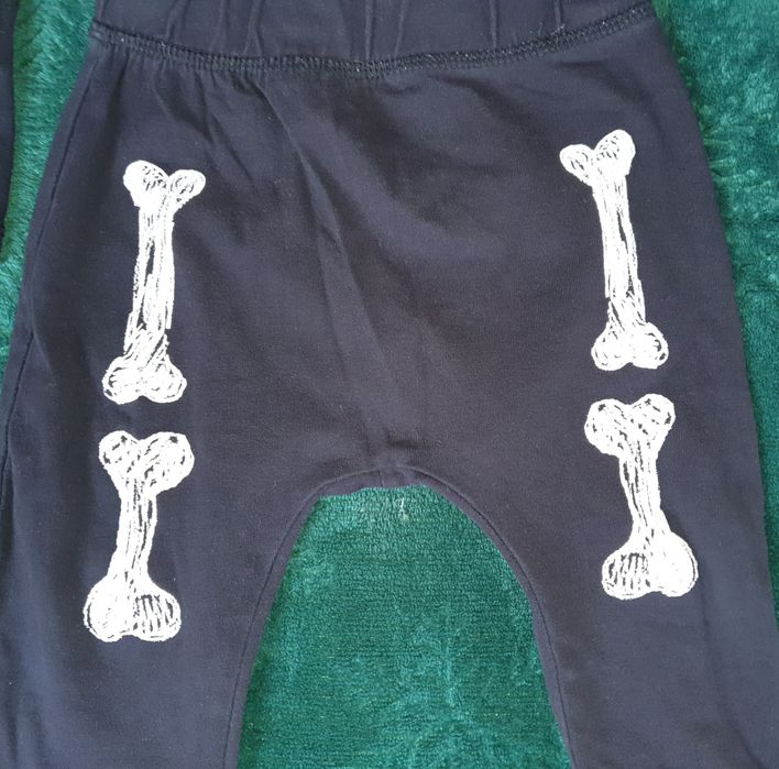 Komplet Szkielet H&M rozmiar 74