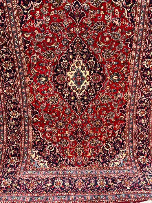 Nowy dywan kaszmirowy perski IRAN KESHAN 290x200 galeria 24 tys