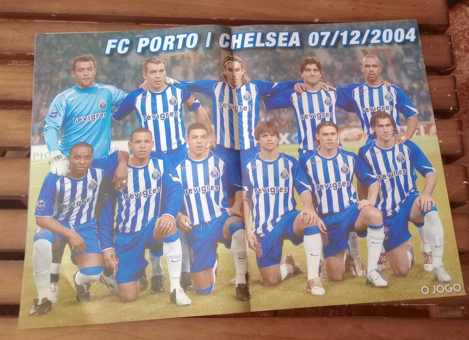 Revista O Jogo Taça FCP Vamos defendê-la  poster da equipa e McCarthy