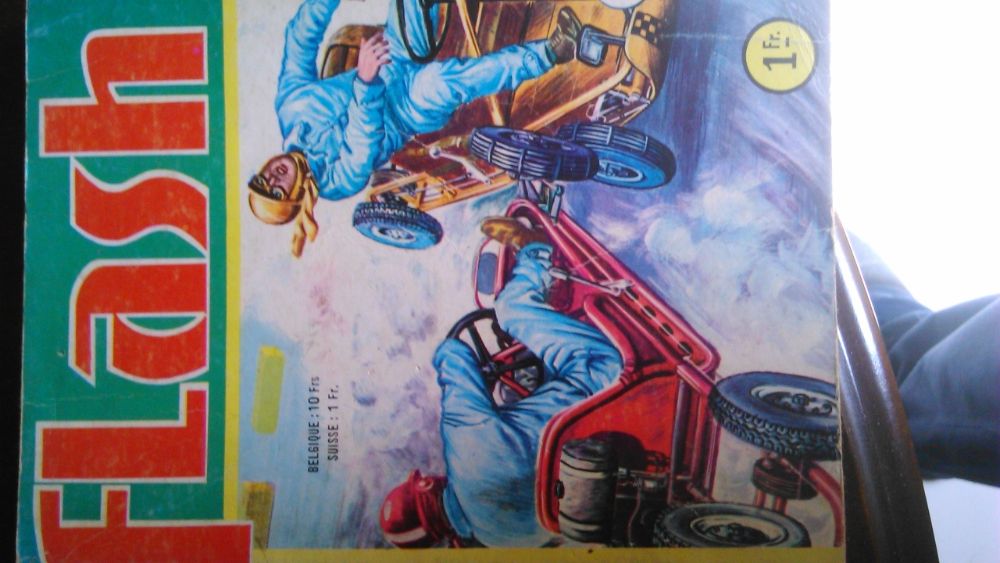 Banda Desenhada francesa  (edição rara anos 60) -  "Flash" e "Ivanhoe"
