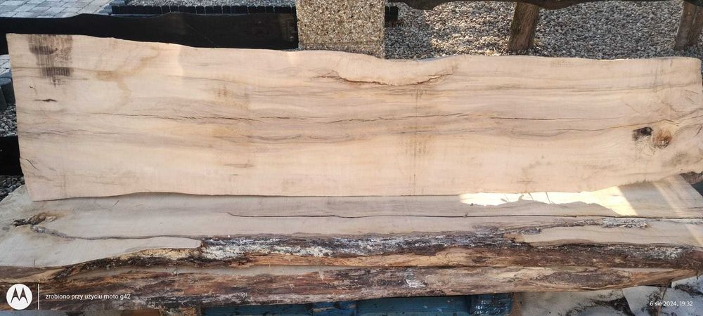 Deski klon blat drewniany