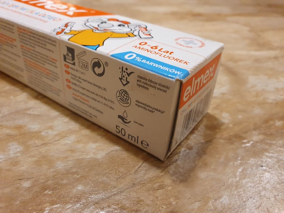 Pasta Elmex dla dzieci 0-6 lat