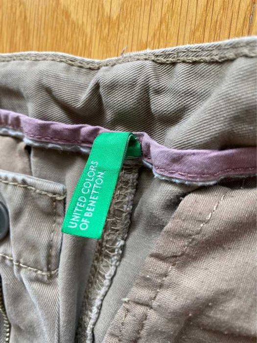 Calças chino bege Benetton (PT 48 | W38)