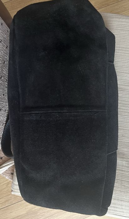 Torebka Wojas czarna skóra naturalna