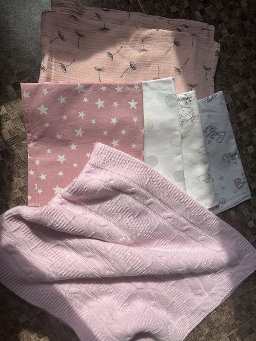 Плед пелюшки для дівчаток