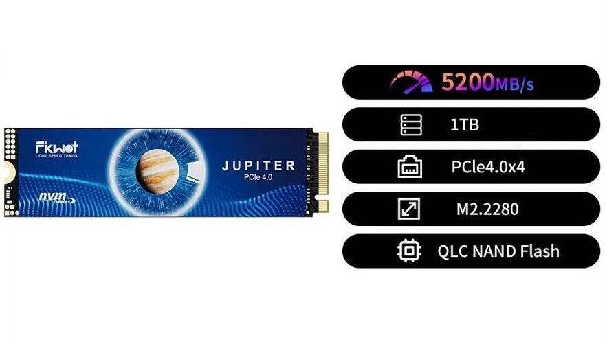Ssd nvme 2.0 1tb fx660 fikwot