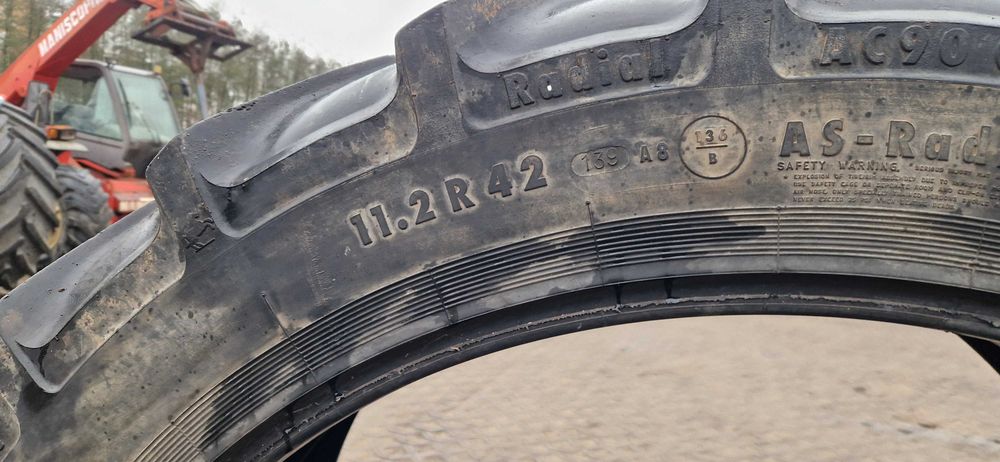 11.2r42 270/95r42 Continental 50% bez napraw