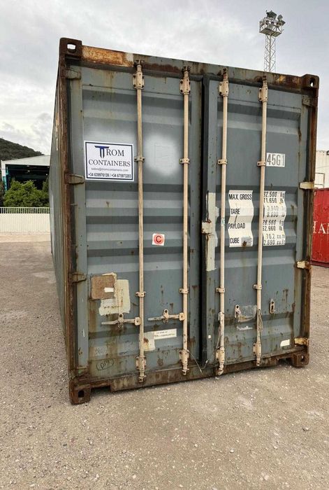 Contentor Marítimo 40' HC - 12m - 30m2 | One Way e Usados - TROM Containers