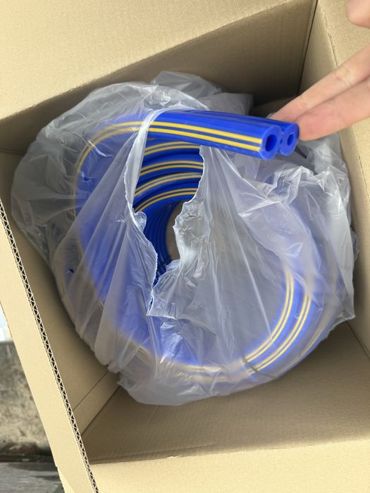 Przewód sylikonowy potrójny mleczny do robota udojowego DeLaval V300