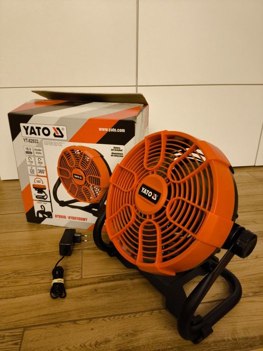 Wiatrak wentylator YATO YT-82933 akumulatorowy na baterie