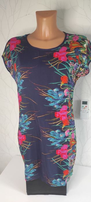 Tunika w kolorowe kwiaty
