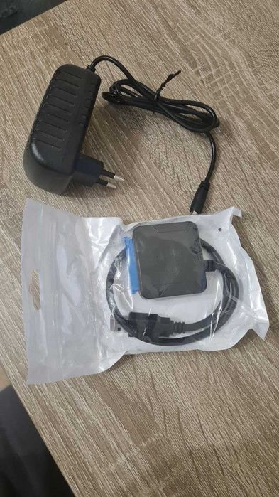 Адаптер перехідник SATA 2.5"/3.5" для HDD/SSD дисків з блоком живлення