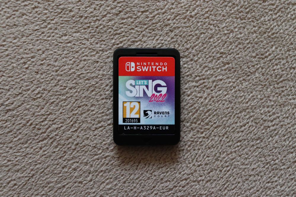 Let's Sing 2022 Switch + 2 Microfones (Como Novo)