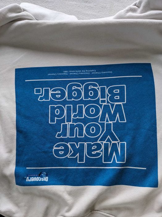 DISCOVERY CHANNEL bluza retro vintage rozm L