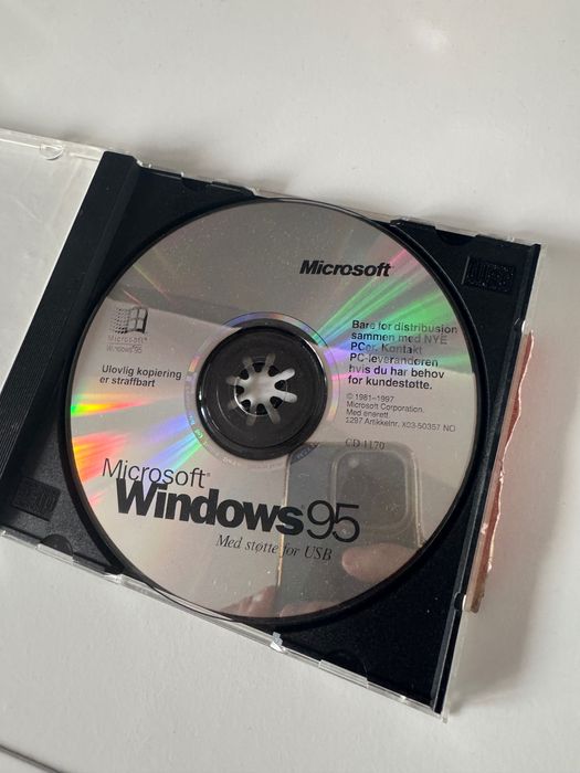 Windows 95 płyta