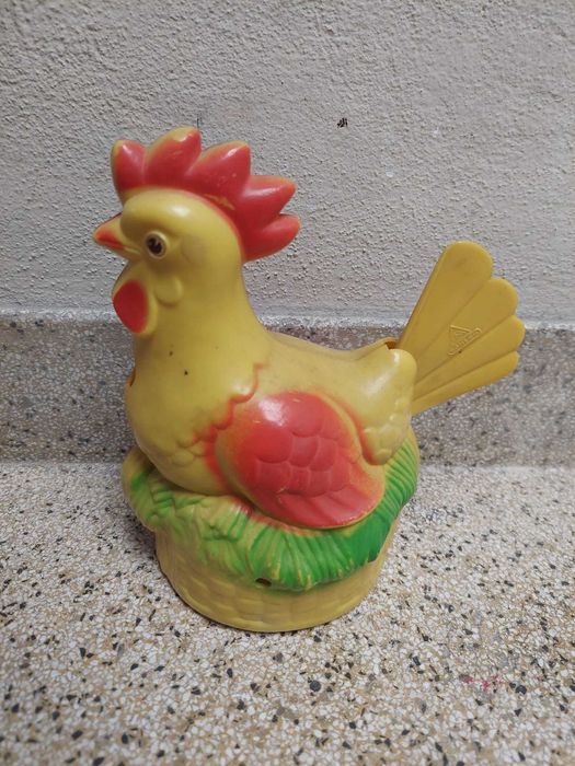 Brinquedo antigo (Galinha) Kohler