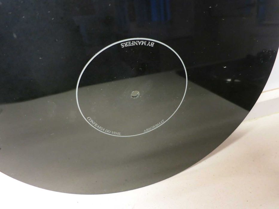 Tapete de gira-discos de acrílico