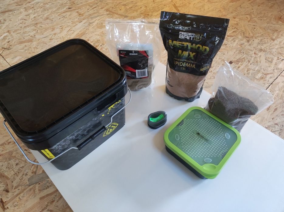 Kompletny zestaw wędkarski Feeder/Method Feeder wędki,fotel,akcesoria