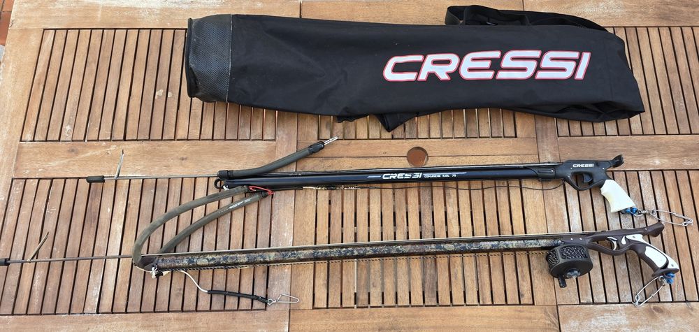 Vendo material de caça submarina