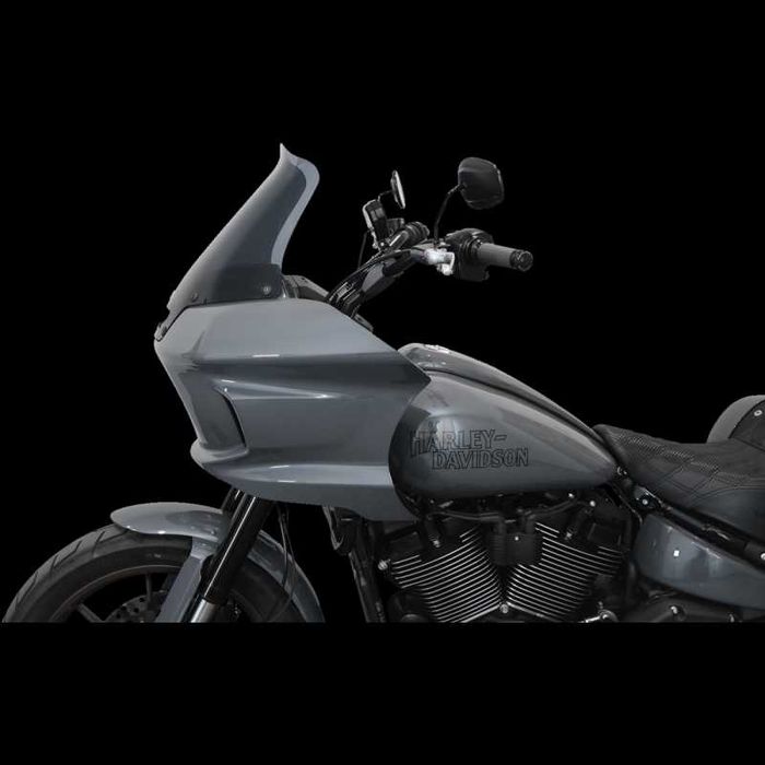 Szyba Klock Werks 10" Dark Smoke Harley Low Rider ST