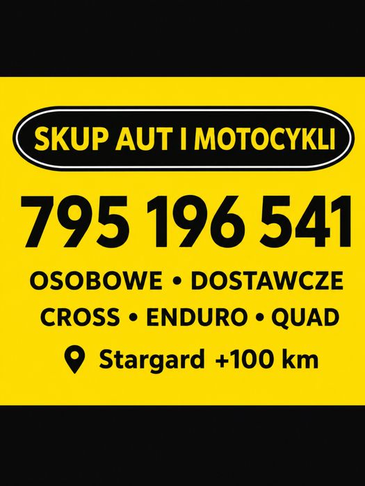 SKUP AUT ZA GOTOWKE  Stargard +100km
