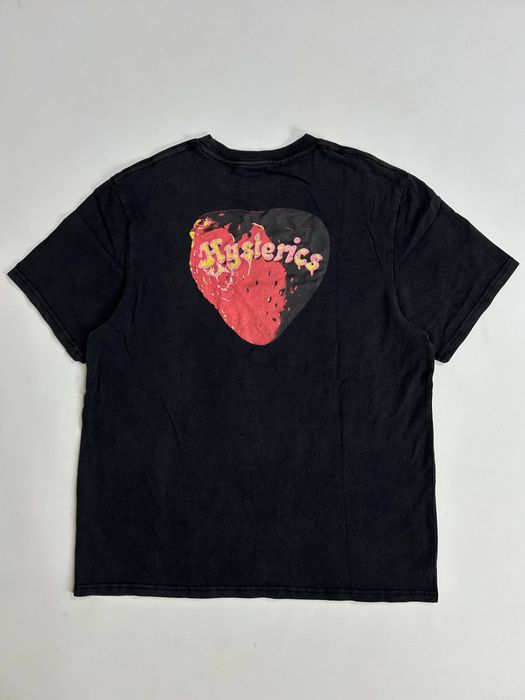 Hysteric Glamour футболка чорна червня хістерік гламур тішка t-shirt S M L XL
