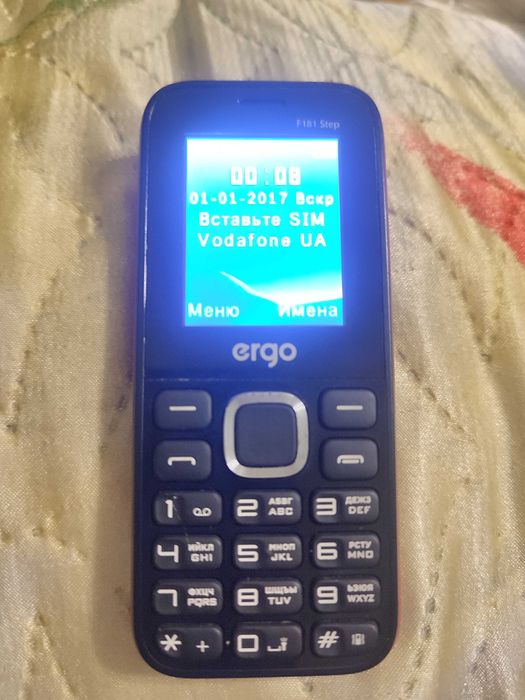 Кнопочний телефон Ergo F181 step