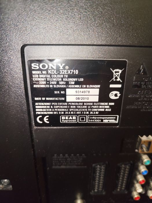 Telewizor 32 cale SONY KDL-32EX710 Full HD