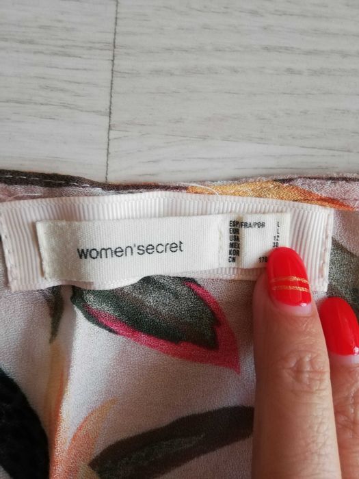 Túnica estampada beachwear