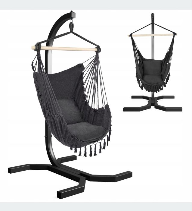 Fotel wiszacy kokon Boho krzeslo brazylijskie