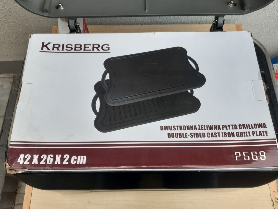 Gril gazowy Campingaz płyta zeliwna.