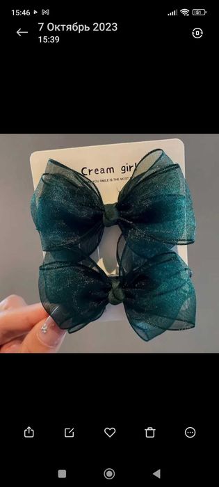 Дитячі заколки та банти