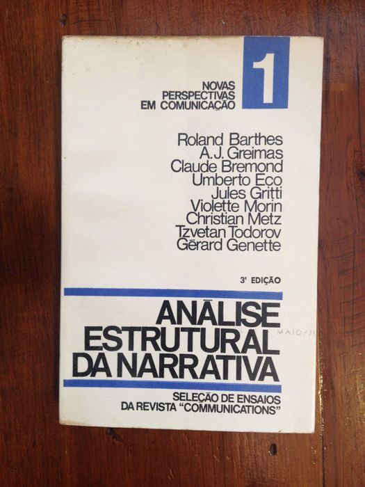 Análise estrutural da narrativa