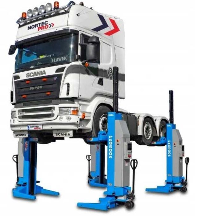 NORTEC PRO PK8500W Kolumny TIR 8,5T mobilne
