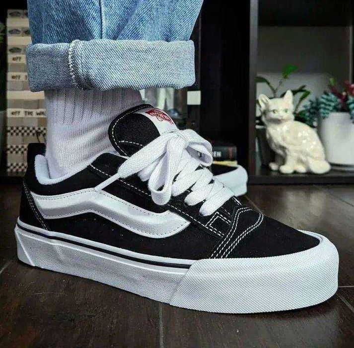 Кеди дутые Vans Knu Old Skool Potato Кеды оверсайз Ванс