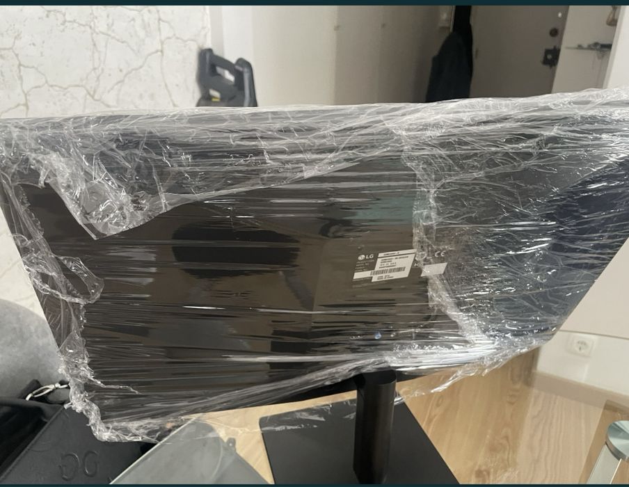 Monitor LG pronto a enviar