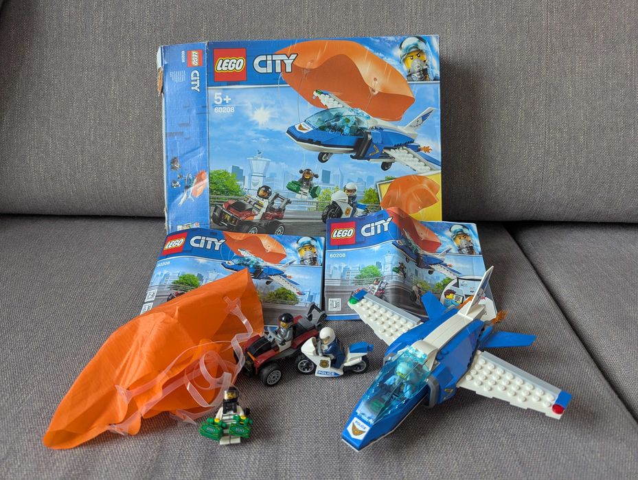 Lego City оригінали: 60243, 60231, 60208, 60242, 60302