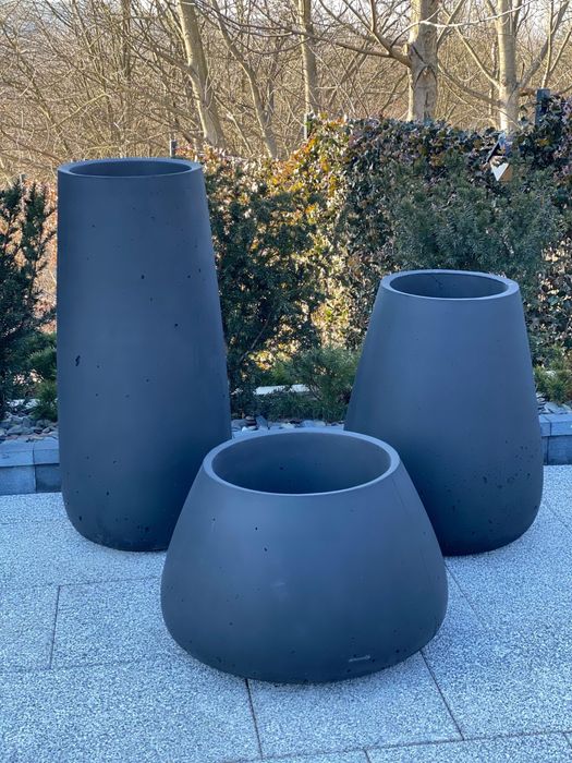 Donica betonowa szara beton architektoniczny